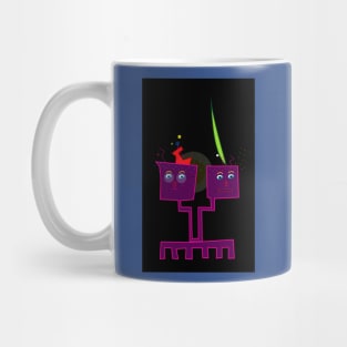 Robot and Alien Mug